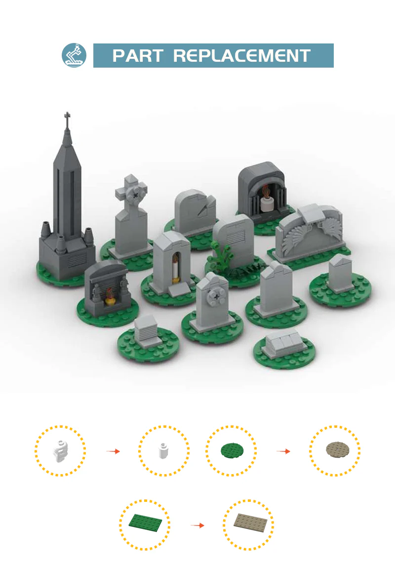 MOC 99491 Tombstones - YWOBB