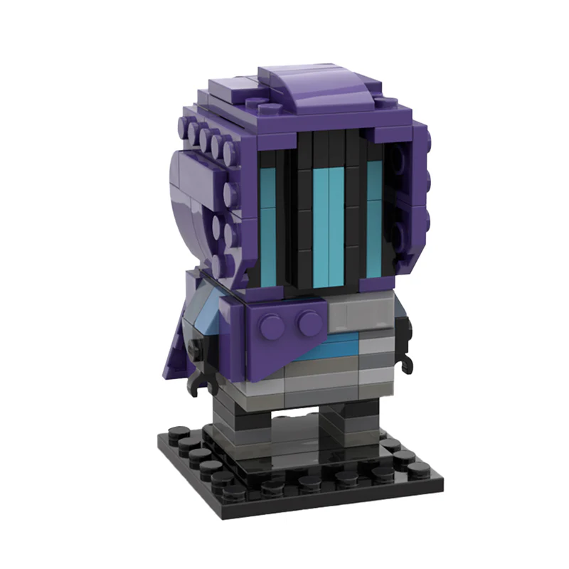 GOBRICKS MOC 121079 VALORANT Omen Brickheadz - YWOBB