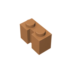 GOBRICKS GDS-798  Modified 1 x 2 with Groove - YWOBB