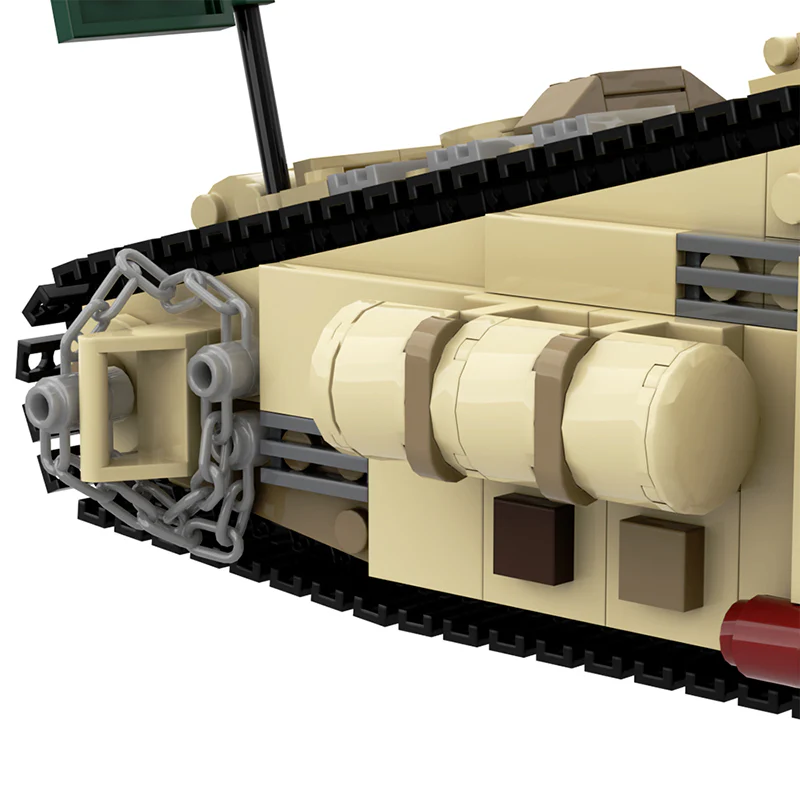 GOBRICKS MOC A1001 Raiders of the Lost Ark tank - YWOBB