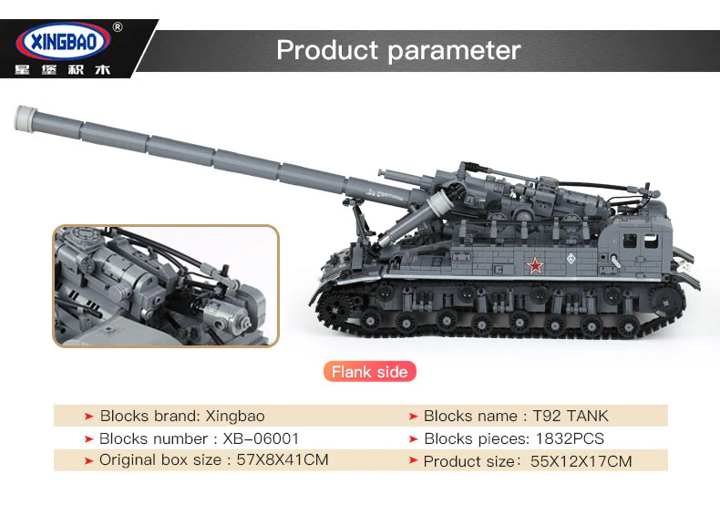 XINGBAO XB-06001 The T92 Tank - YWOBB