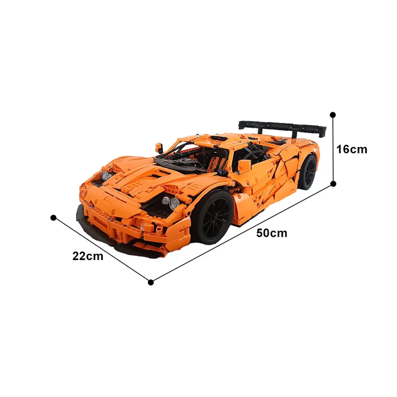 GOBRICKS MOC 152555 McLaren F1 LM - YWOBB