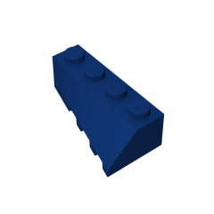 GOBRICKS GDS-1168 Wedge 4 x 2 Sloped Left - YWOBB
