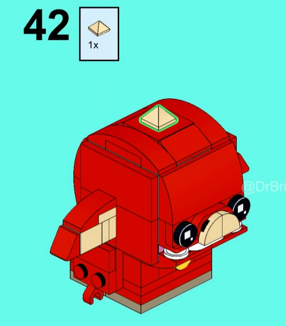 MOC 63737 Red Bokoblin (Breath Of The Wild) Brickheadz - YWOBB