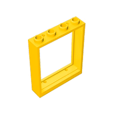 GOBRICKS GDS-765  Frame 1 x 4 x 4 Lift - YWOBB