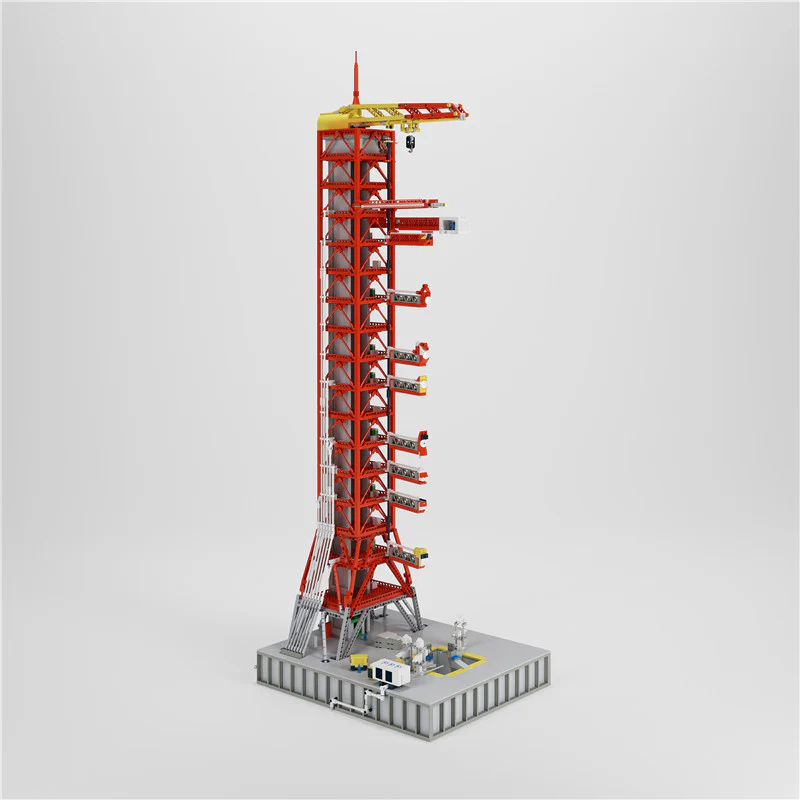 MOC Apollo Saturn V Launch Umbilical Tower - YWOBB