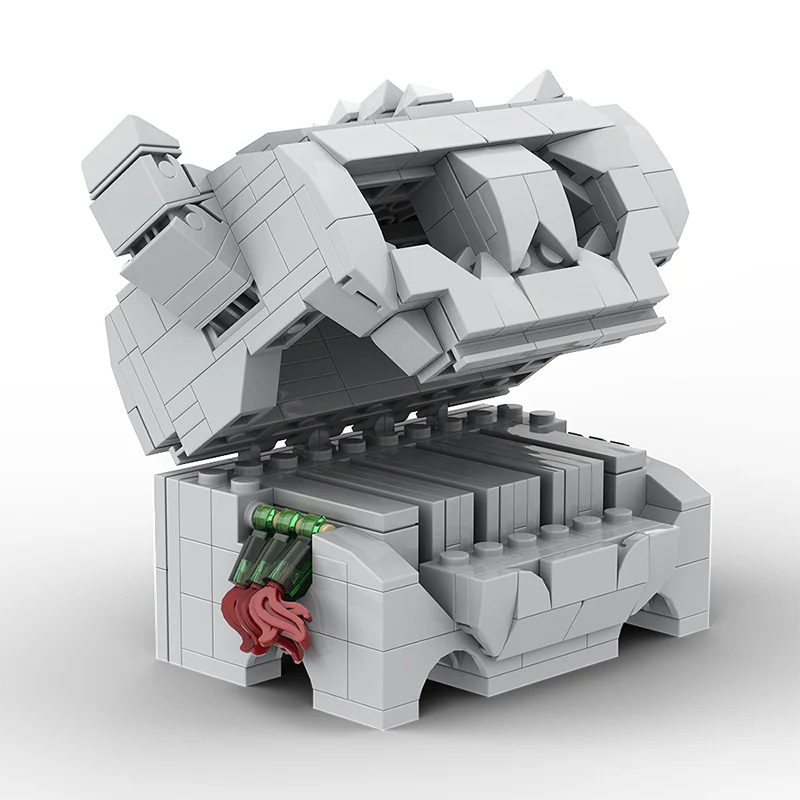 GOBRICKS MOC A0813 Zelda Skull Box (Design) - YWOBB