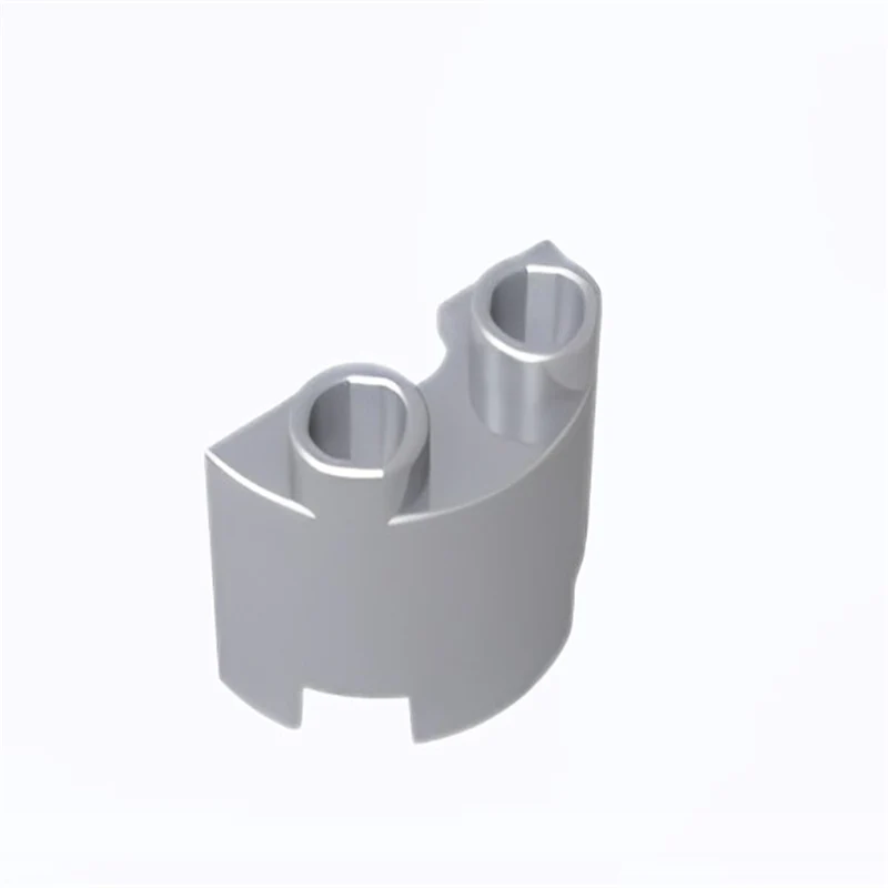 GOBRICKS GDS-90040 Cylinder Half 1 x 2 x 1 - YWOBB