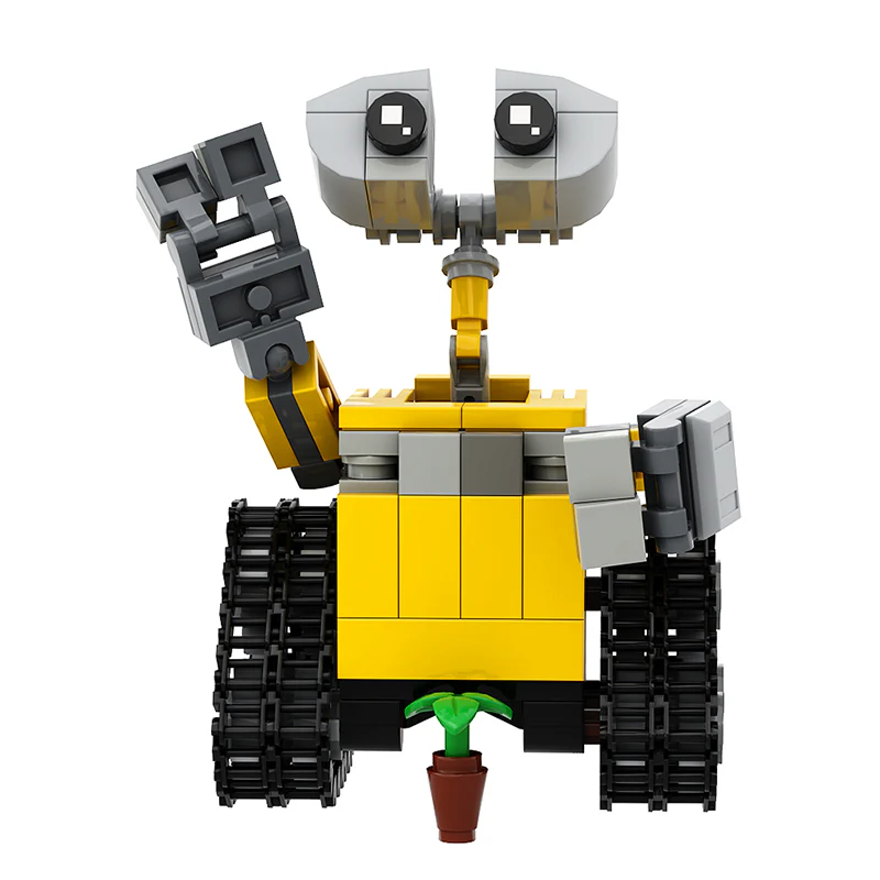 GOBRICKS MOC 143584 mini WALL-E - YWOBB