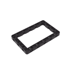 GOBRICKS GDS-1538 Technic Liftarm, Modified Frame Thick 7 x 11 Open Center - YWOBB