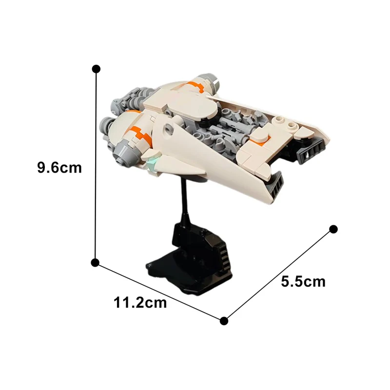 GOBRICKS MOC 181280 Corellian YT 1660 - YWOBB