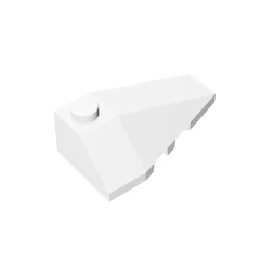 GOBRICKS GDS-754 Wedge 4 x 2 Triple Right - YWOBB