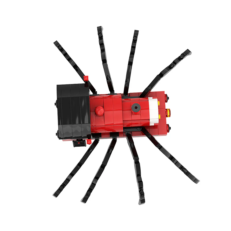 GOBRICKS MOC A0374Y01 Charles the Little Train of Horror (big money) - YWOBB