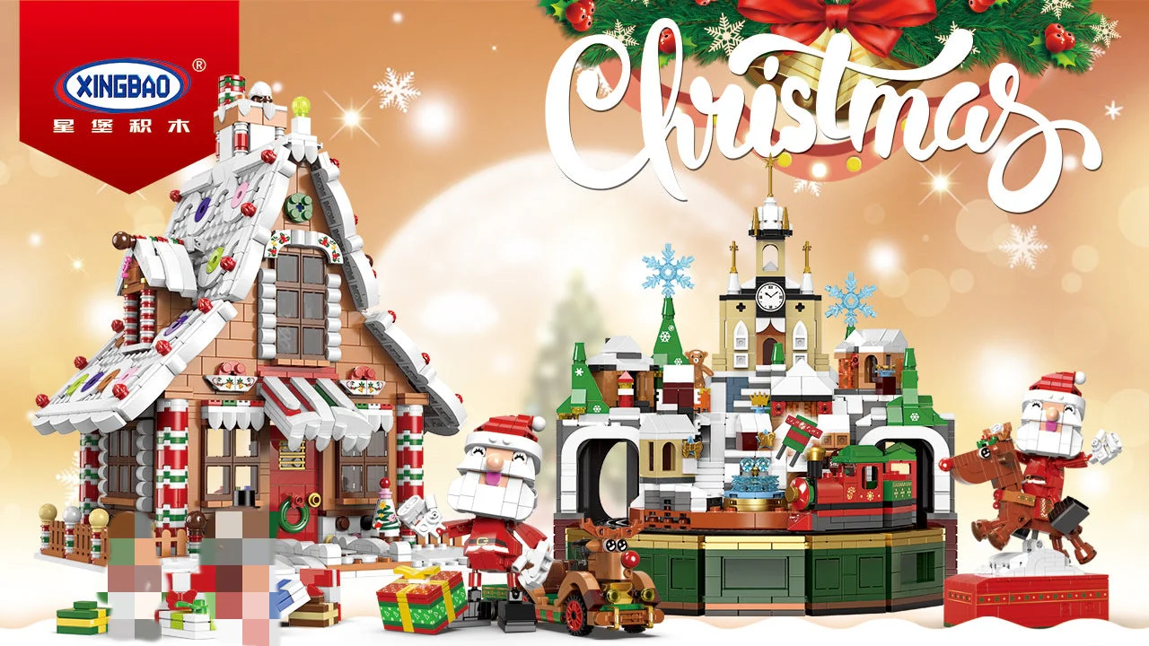 XINGBAO 18019-18022 Merry Christmas - YWOBB