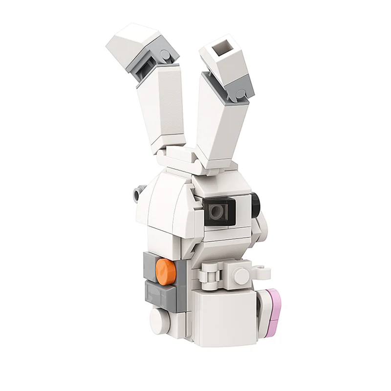 GOBRICKS MOC A0161Y01 Moon Rabbit Doll - YWOBB