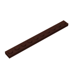 GOBRICKS GDS-507 Plate 1 x 10 - YWOBB