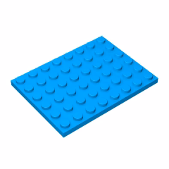 GOBRICKS GDS-524 Plate 6 x 8 - YWOBB