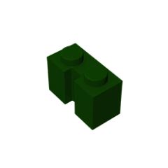 GOBRICKS GDS-798  Modified 1 x 2 with Groove - YWOBB