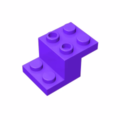 GOBRICKS GDS-714 Bracket 3 x 2 x 1 1/3 - YWOBB