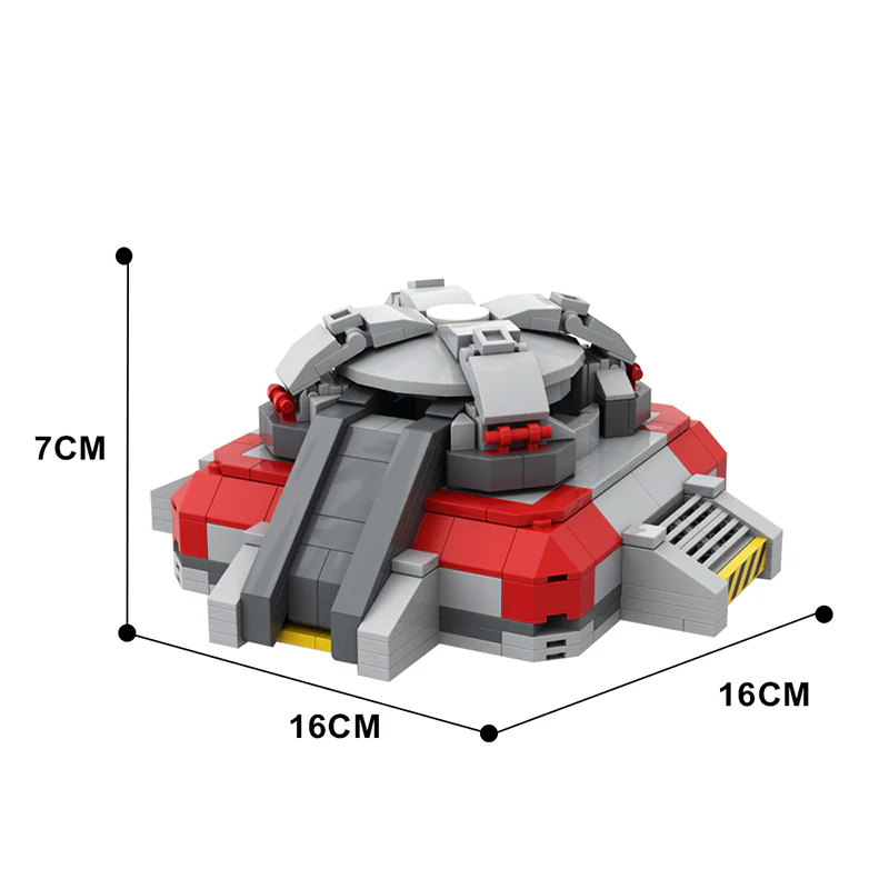 GOBRICKS MOC 121825 Terraner Bunker - YWOBB