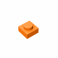 GOBRICKS GDS-501 Plate 1 x 1 - YWOBB