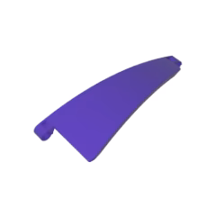 GOBRICKS GDS-M4572 Panel Curved #51 5 x 13 Tapered Right - YWOBB