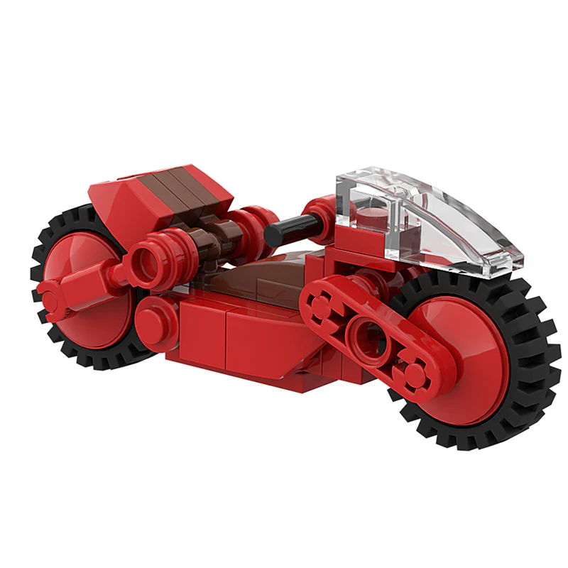 GOBRICKS MOC A0163Y02 X hidden motorcycle - YWOBB