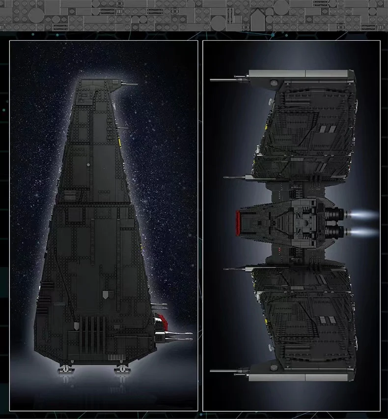Mould King 21011 UCS Command Shuttle (Upsilon Shuttle) OVP EU Warehouse Version - YWOBB
