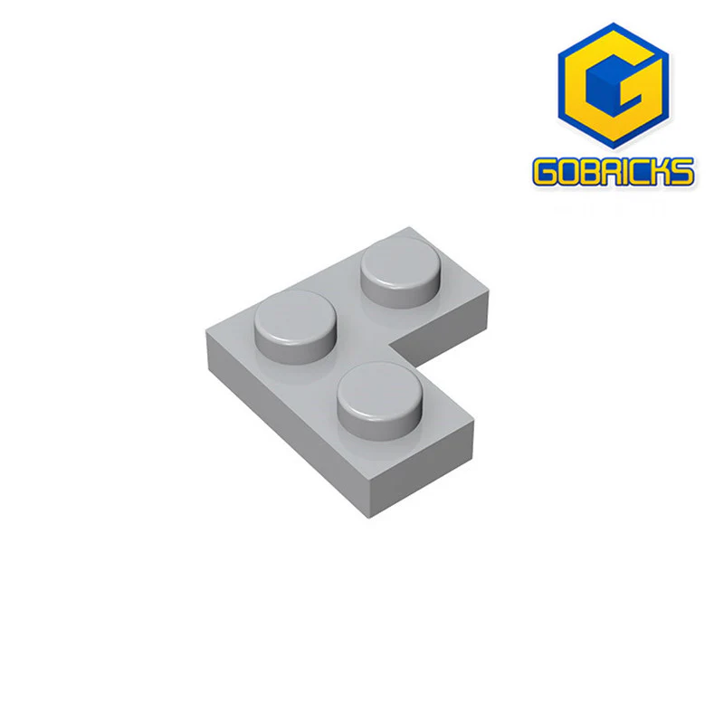 GOBRICKS GDS-585 Plate 2 x 2 Corner - YWOBB