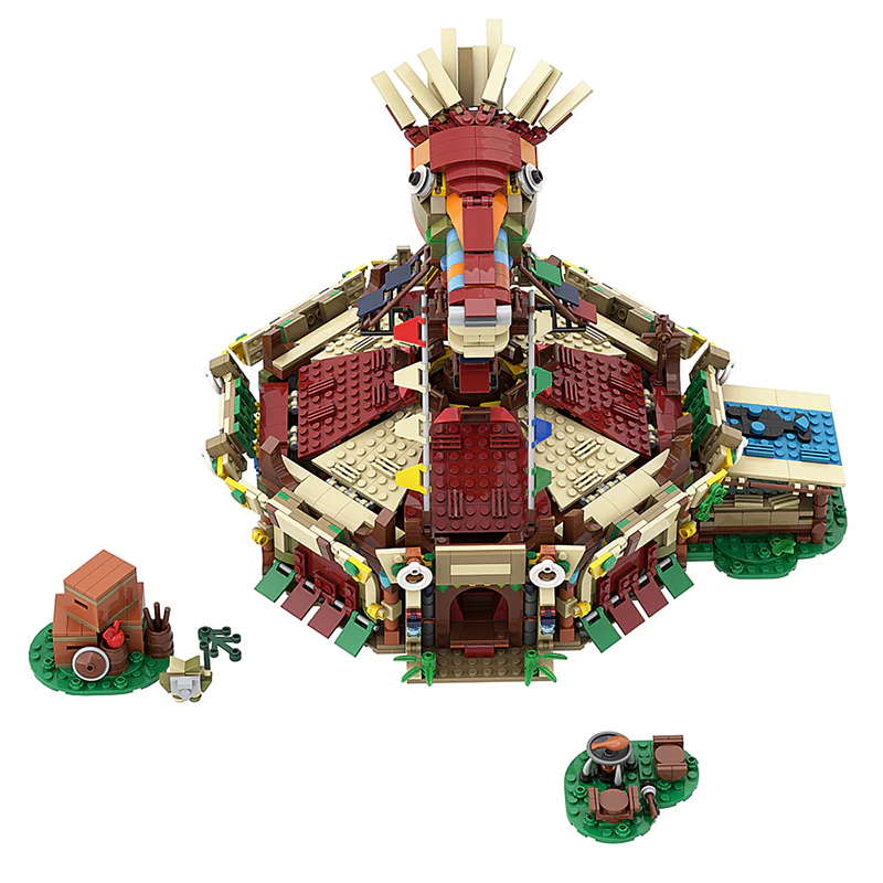 GOBRICKS MOC A0197 Legend of Zelda - Desert Breath - YWOBB