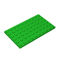 GOBRICKS GDS-525 Plate 6 x 10 - YWOBB