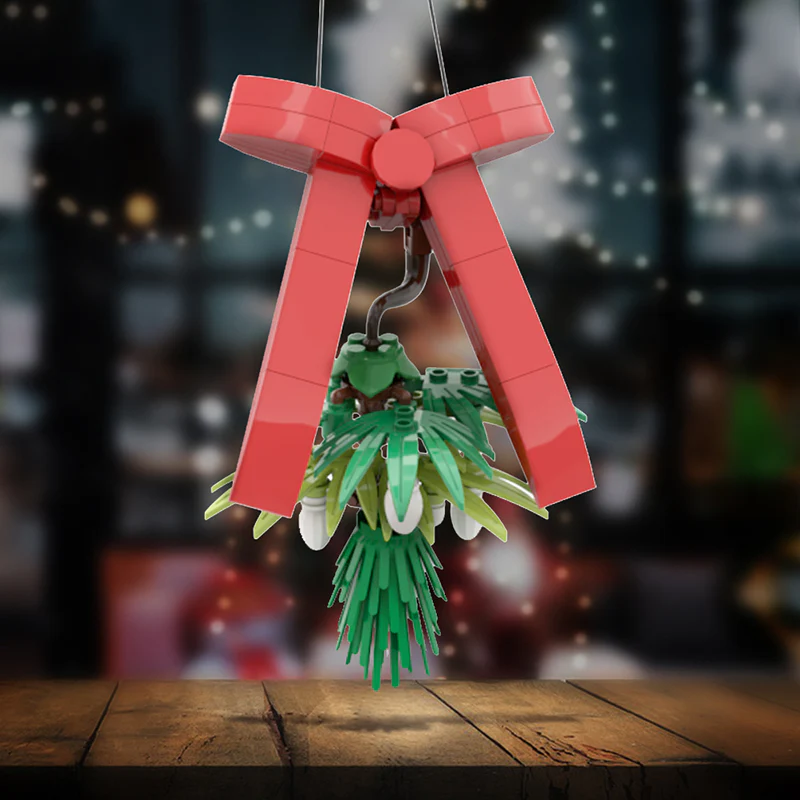 GOBRICKS MOC 137709 Hanging Mistletoe - Christmas decoration - YWOBB