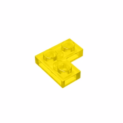 GOBRICKS GDS-585 Plate 2 x 2 Corner - YWOBB