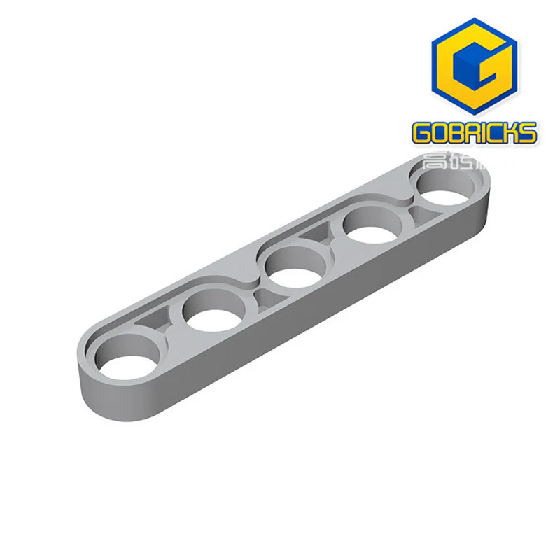 GOBRICKS GDS-693  Liftarm Thin 1 x 5 - YWOBB