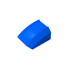 GOBRICKS GDS-1015 Curved 2 x 2 Lip - YWOBB