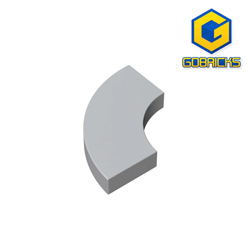 GOBRICKS GDS-1277 Round Corner 2 x 2 Macaroni - YWOBB