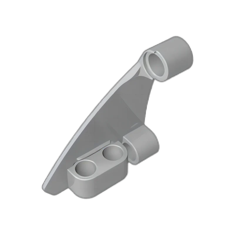 GOBRICKS GDS-90152 Technic Panel Curved #63 5 x 4 Tapered Left - YWOBB