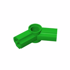 GOBRICKS GDS-919 Axle and Pin Connector Angled #4 - 135 degrees - YWOBB