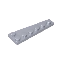 GOBRICKS GDS-2144 Wedge Plate 6 x 2 Left - YWOBB