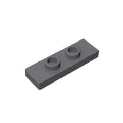 GOBRICKS GDS-1504 Modified 1 x 3 with 2 Studs - YWOBB