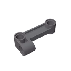 GOBRICKS GDS-1003 Pin Connector Perpendicular 2 x 4 Bent - YWOBB