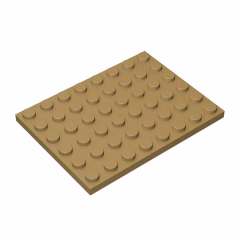 GOBRICKS GDS-524 Plate 6 x 8 - YWOBB
