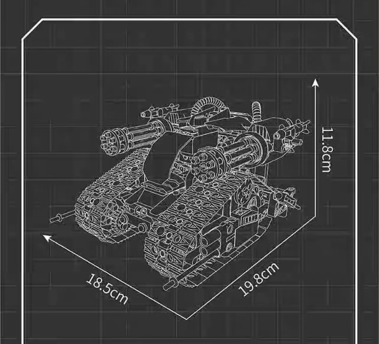 Mould King 15083 RC Robots - YWOBB