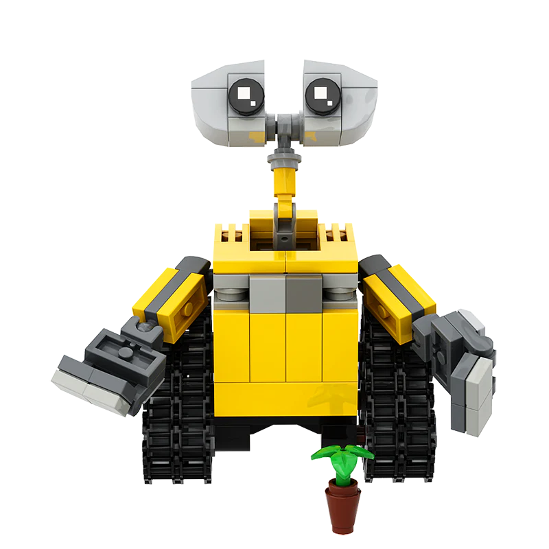 GOBRICKS MOC 143584 mini WALL-E - YWOBB