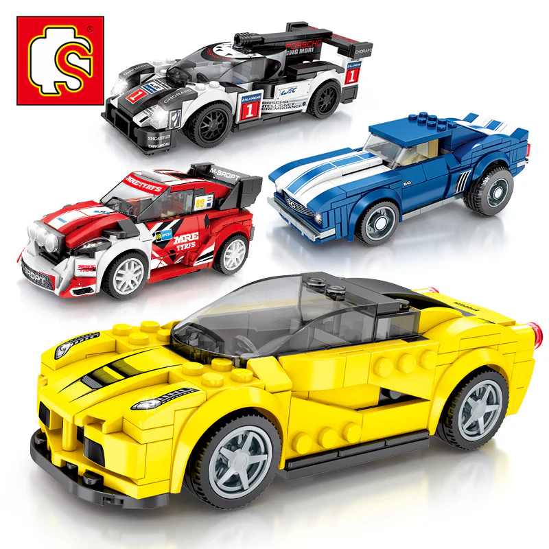 SEMBO 607009-607012 Mini racing cars - YWOBB