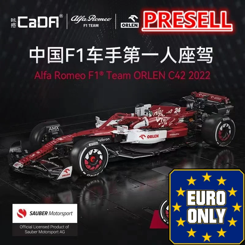 CADA C64005 Alfa Romeo F1 Team ORLEN C42 2022 OVP EU Warehouse Version - YWOBB