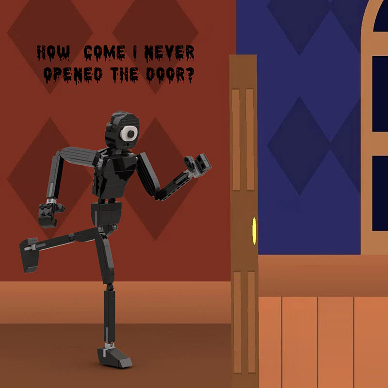 MOC C9183Y01 Monster Door Rainbow Friends - YWOBB