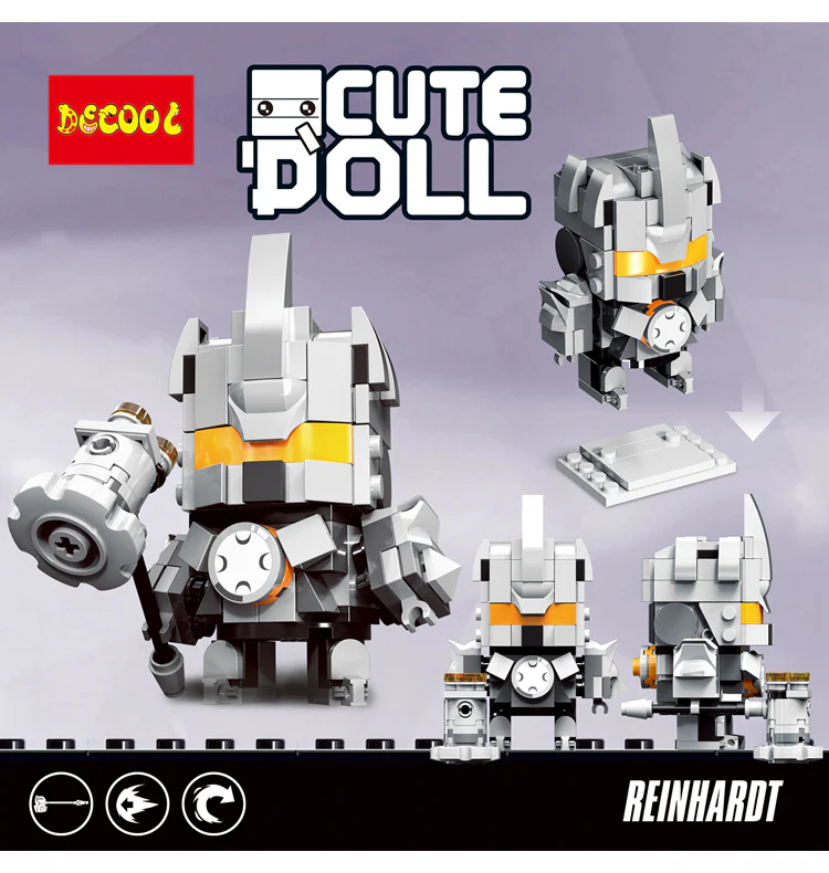 DECOOL 6847-6858 Overwatch Fighers - YWOBB