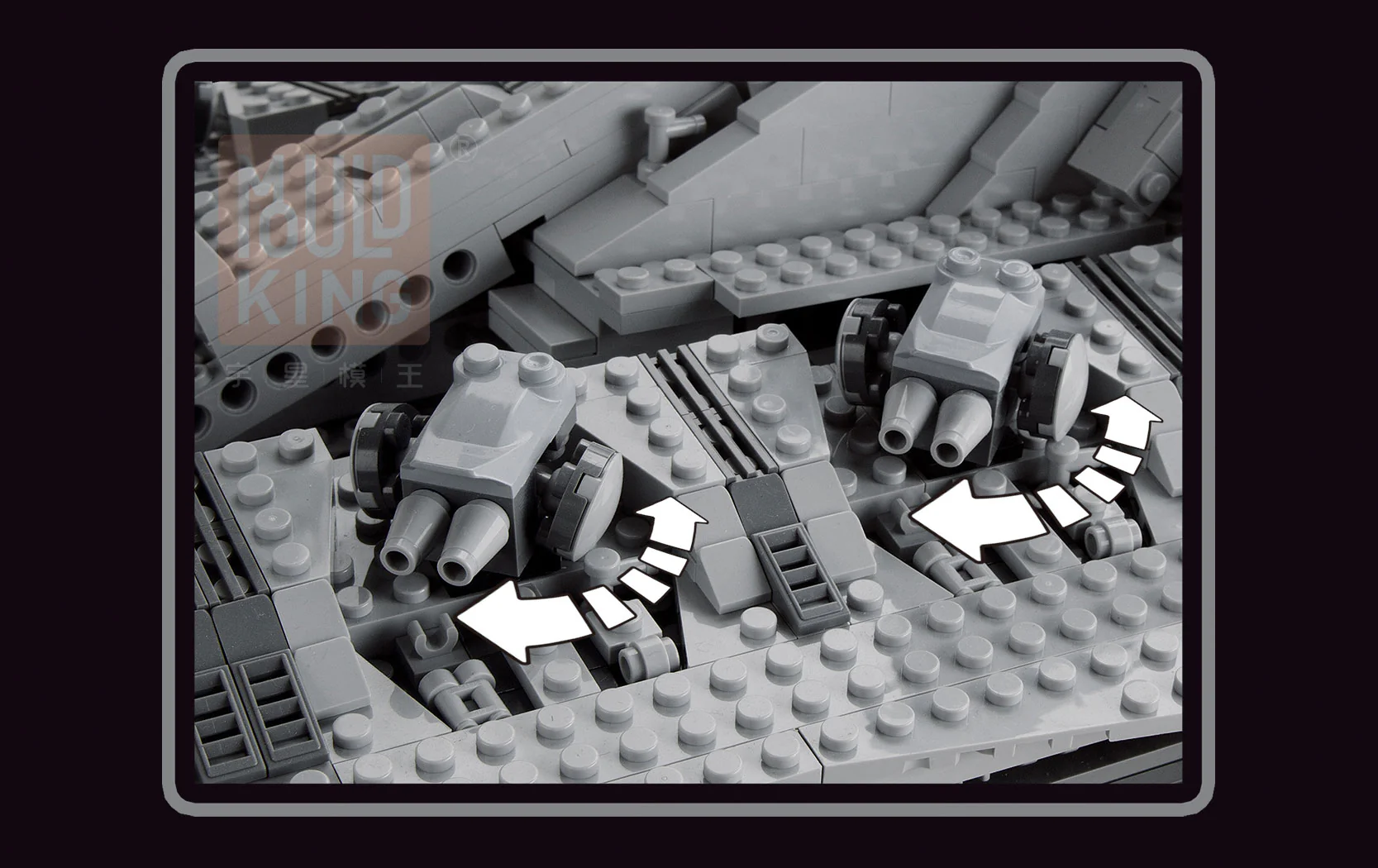 Mould King 21005 Venator Class Republic Attack Cruiser - YWOBB