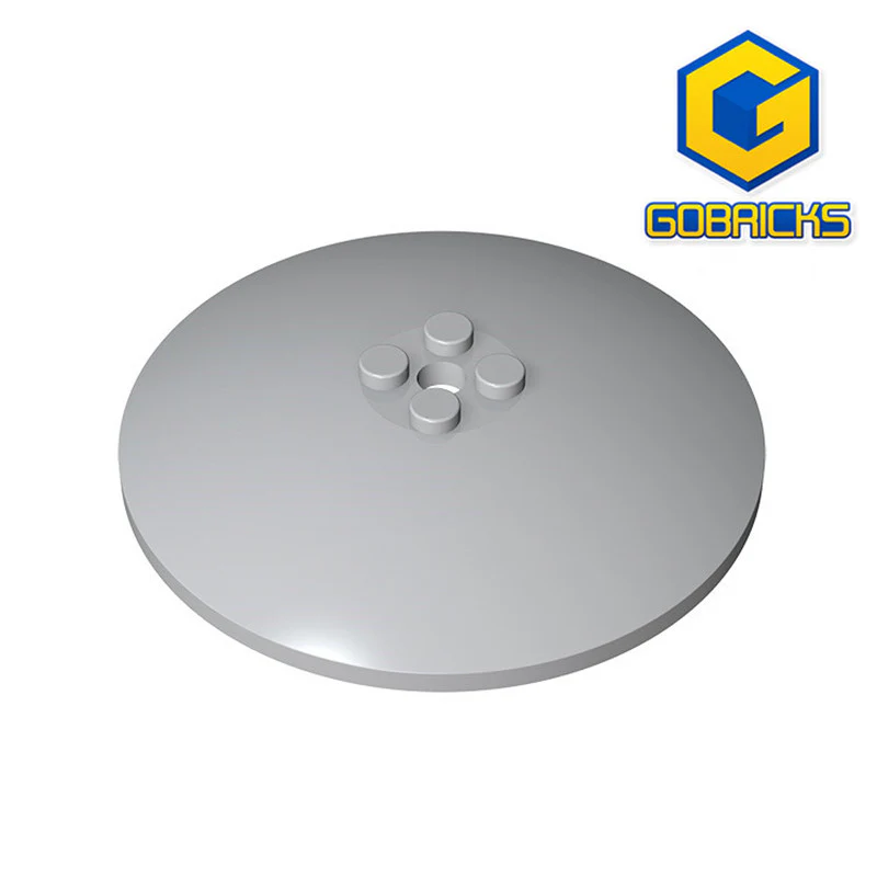 GOBRICKS GDS-1189 Dish 8 x 8 Inverted - Solid Studs - YWOBB